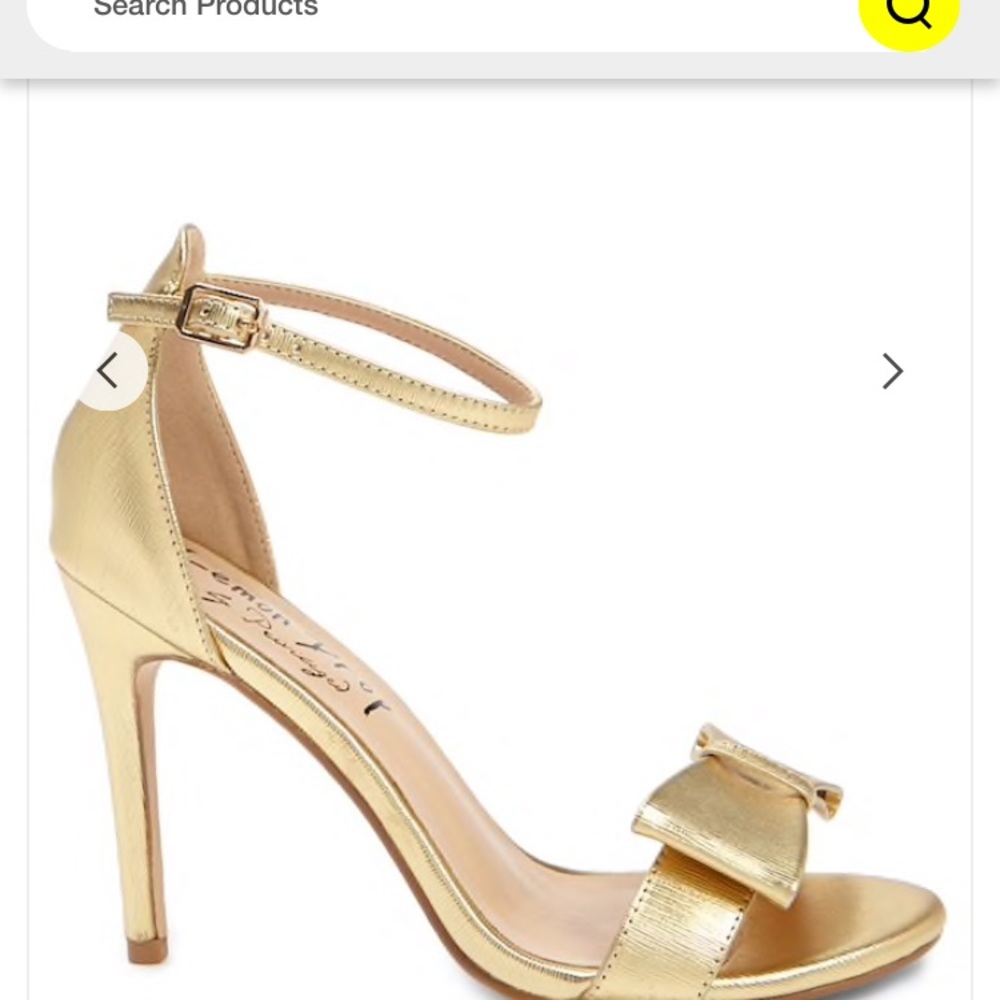 Lemon Drop Bow Heels